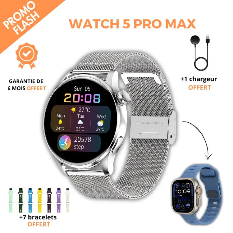 WATCH 5 PRO MAX Ô Marché