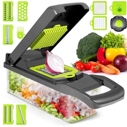 Coupe-légumes  multifonctionnel 12 en 1 Le Bon Prix